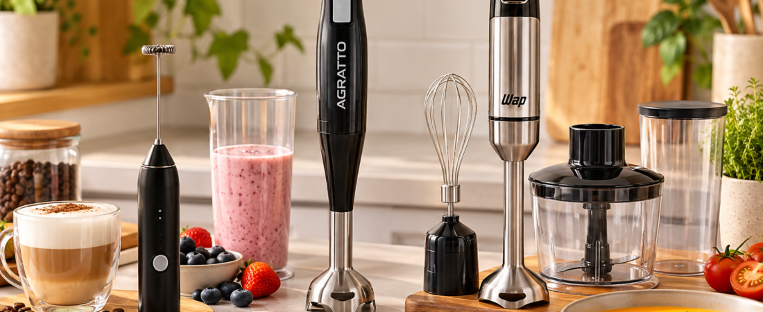 Escolhas LIVA: Mixers compactos para cozinhas pequenas