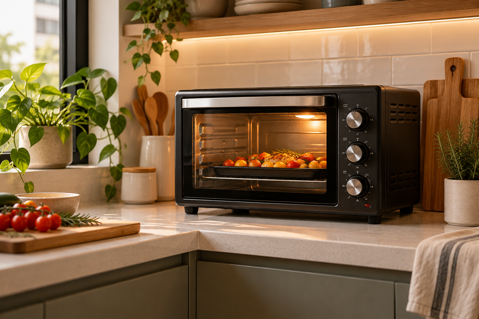 Escolhas LIVA: Fornos elétricos compactos para cozinhas pequenas