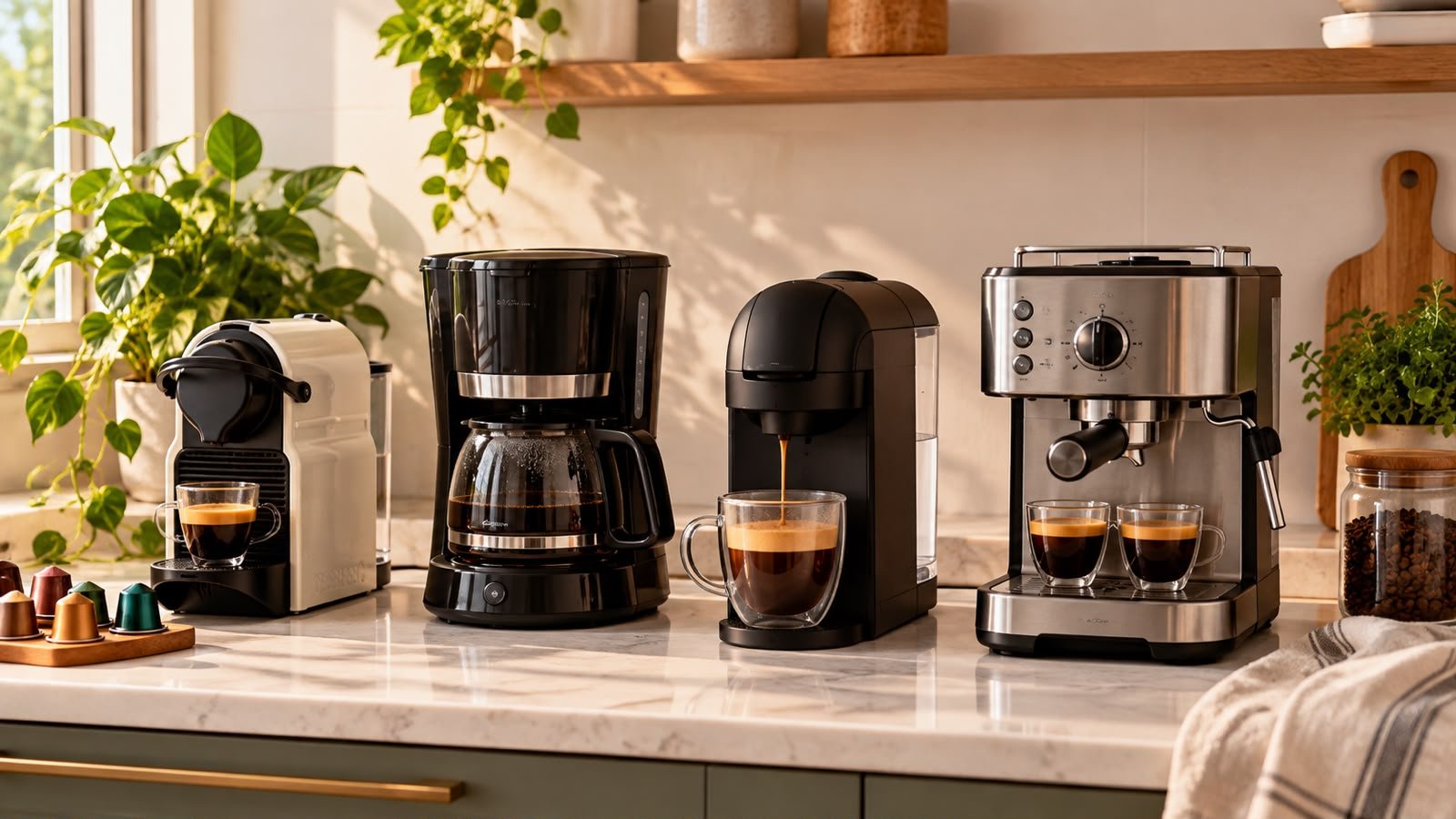 Escolhas LIVA: 4 cafeteiras para cozinhas pequenas